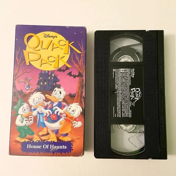 1997 Quack Pack House  of Haunts VHS Animated Disney Donald Duck Halloween Video - Picture 7 of 10